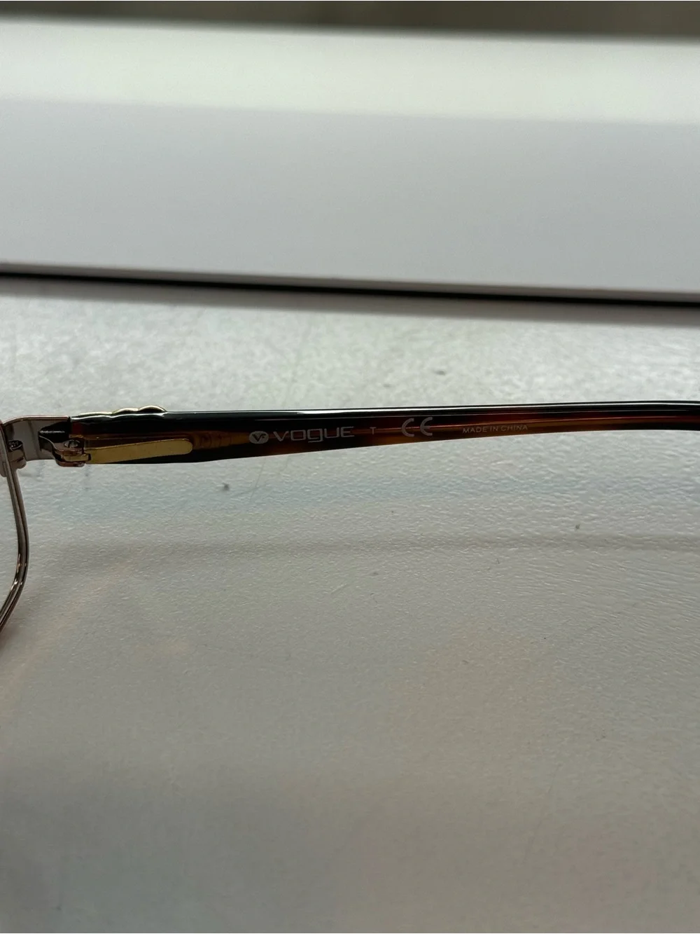 Brand New Vogue vo3749 813 Thin Metal Eyeglasses in Rose-Tone